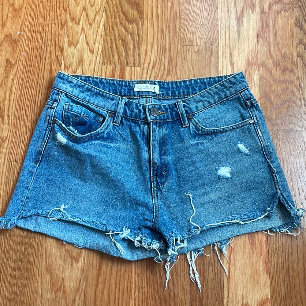 Unpublished Anthropologie Jean Shorts